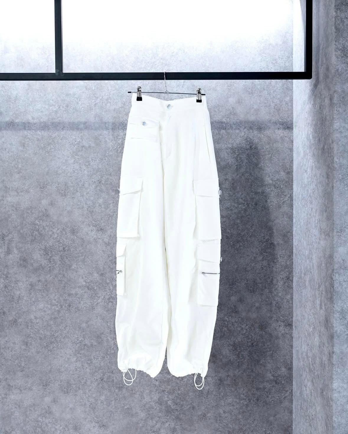 high waist cargo pants