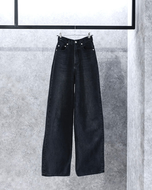 metallic pocket highwaist denim
